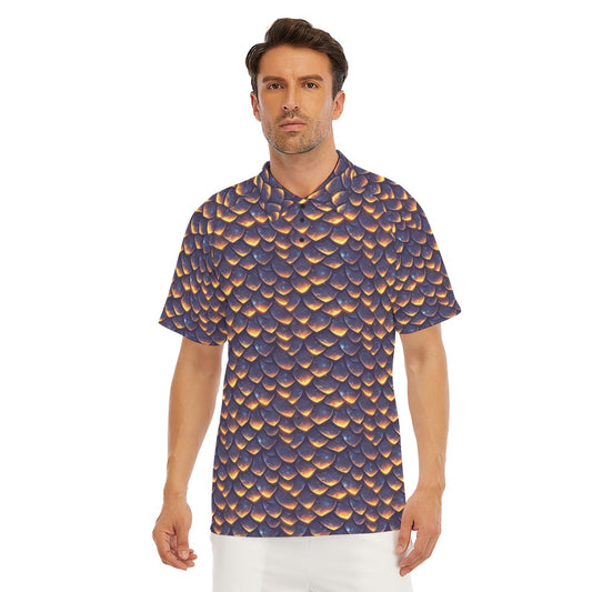 Animal Print - Dragon - Men's Polo Shirt