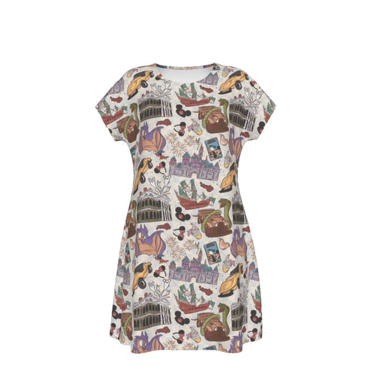 West Coast DLR - Women's T-Shirt Dress