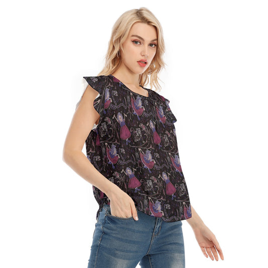 Marvelous Magical Mim - Women’s Flutter Sleeve Top