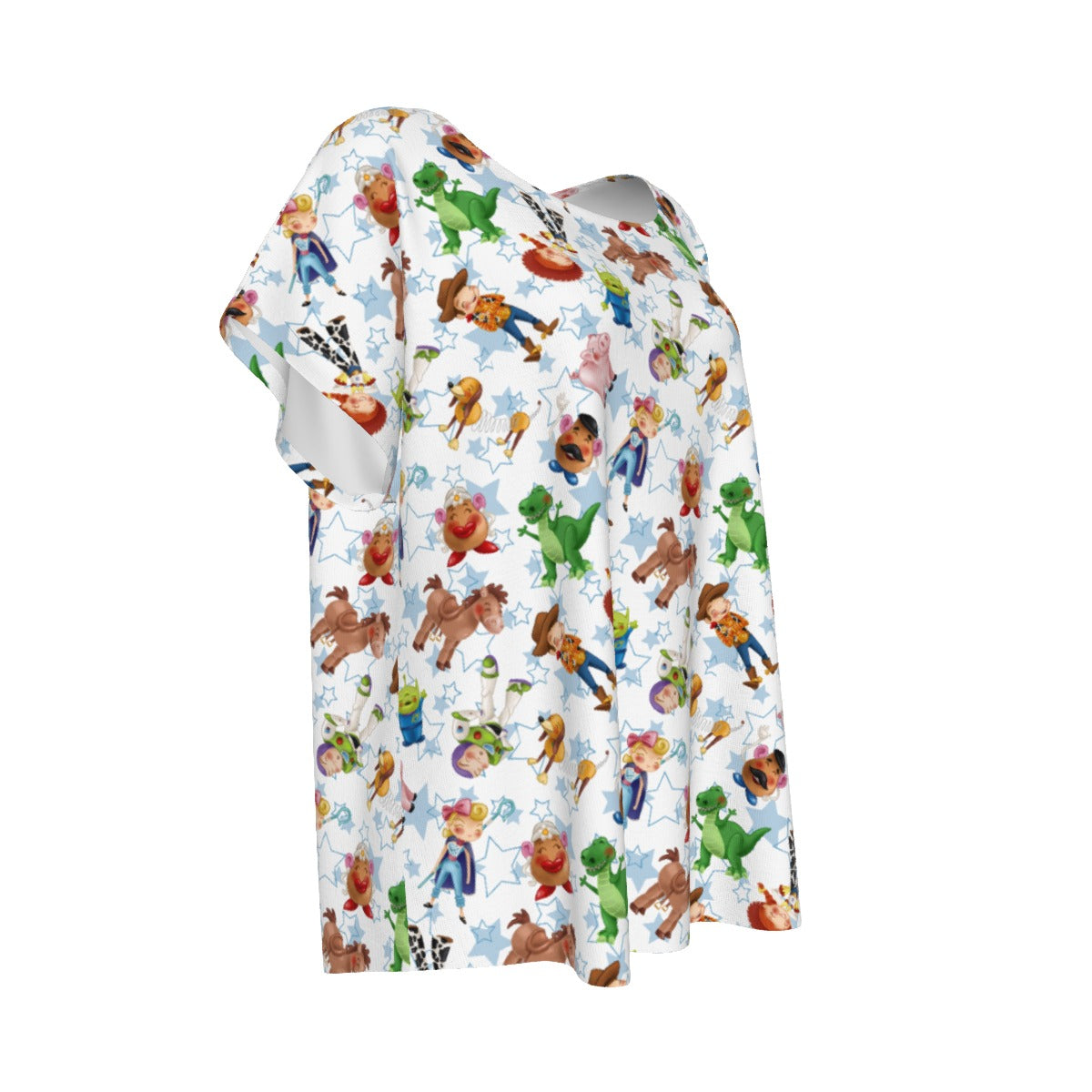 Playful Toy Friends - Women’s Relaxed Fit Scoop Tee