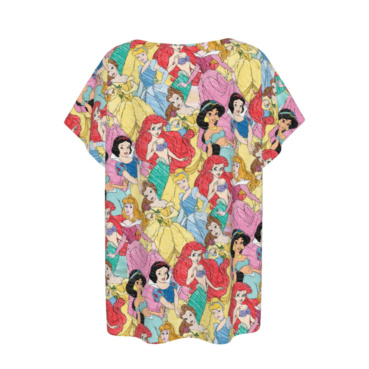 Royal Princess Sketches - Women’s Relaxed Fit Scoop Tee