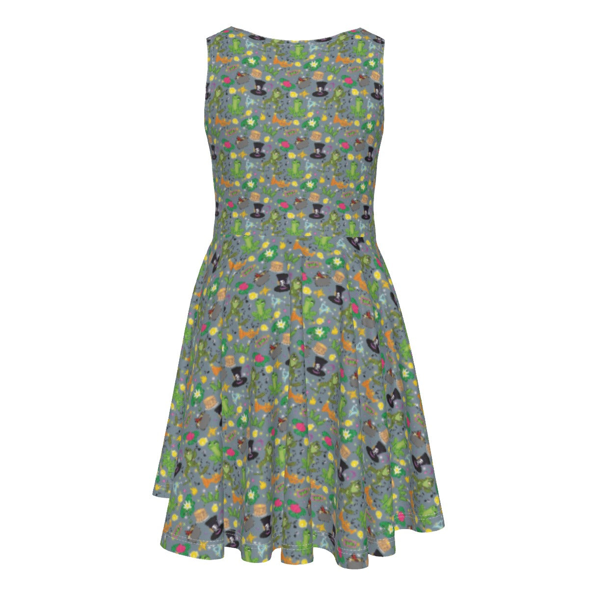 Bayou Princess Icons - Kid's Sleeveless Skater Dress