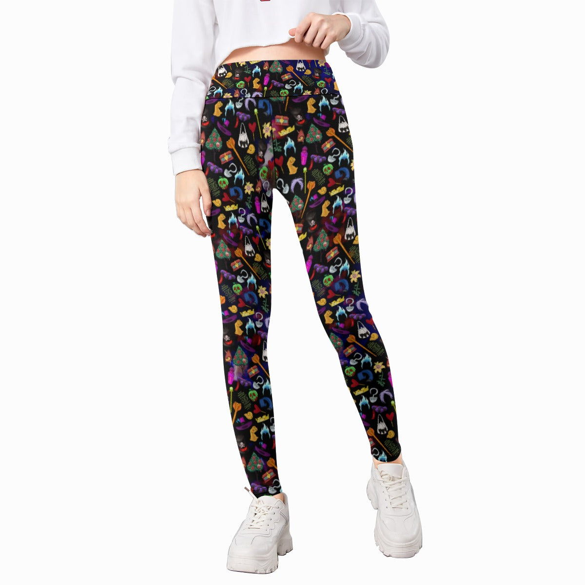 Villainous Icons Collage - Kid's Leggings