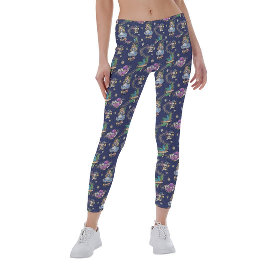 Whimsical Enchanted Forest - Women's Yoga Leggings