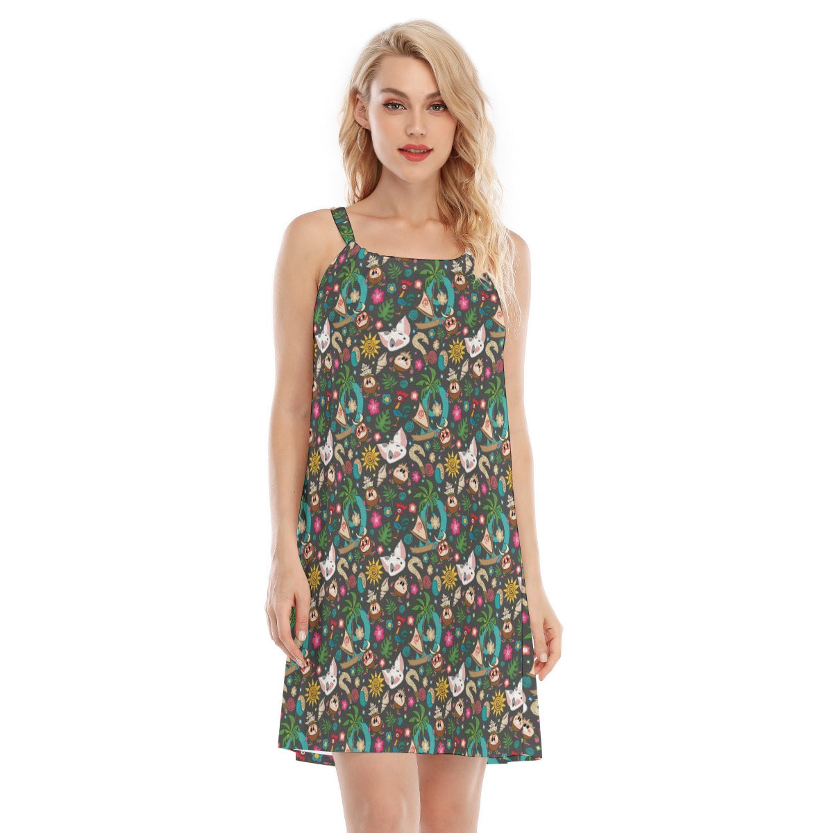 Polynesian Princess Icons - Women’s Adjustable Sundress