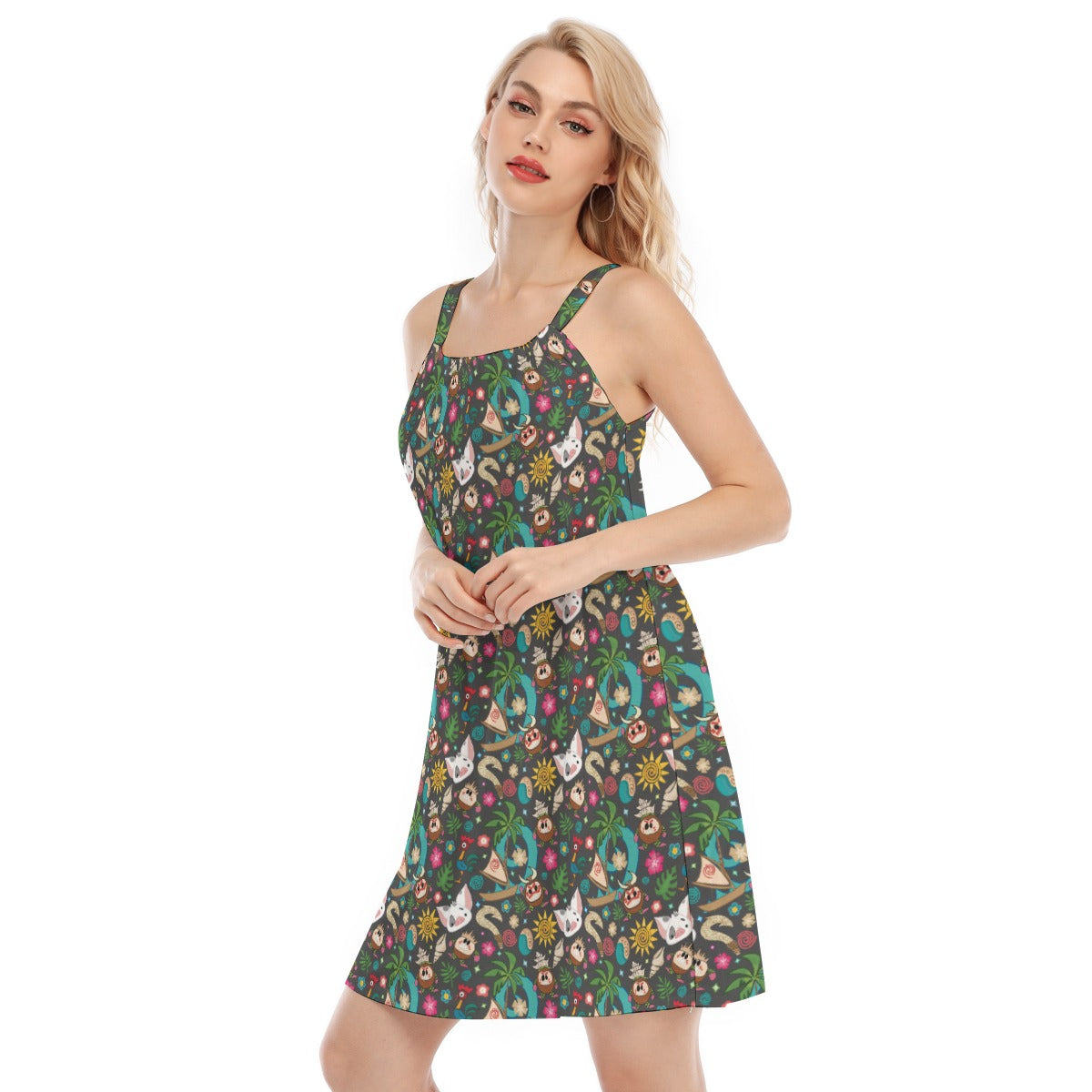 Polynesian Princess Icons - Women’s Adjustable Sundress