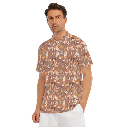 Pumpkin Spice Friends Fall - Men's Polo Shirt