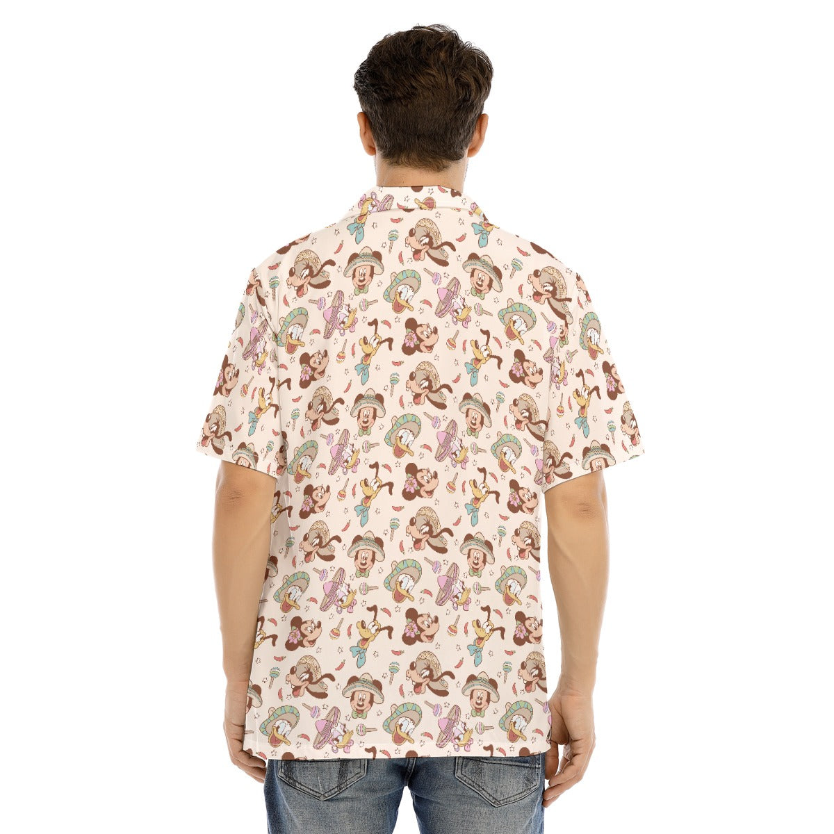 Fiesta Sombrero Pals - Men's Hawaiian Button Up Shirt