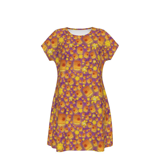 Lantern Glow Festival - Women's T-Shirt Dress