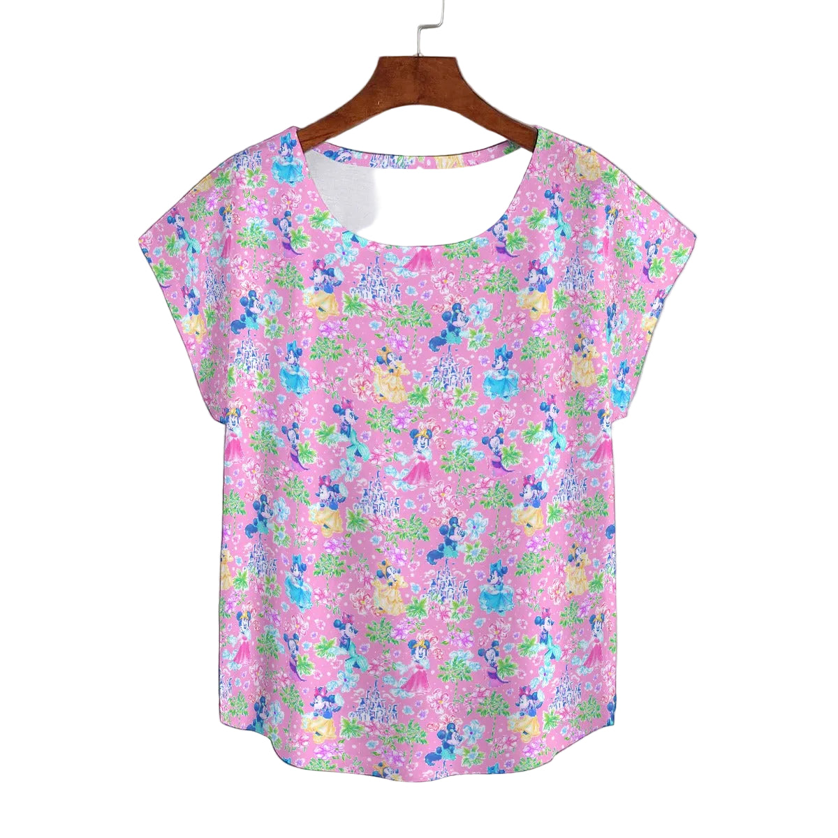 Princess Palm Party - Women’s Relaxed Fit Scoop Tee