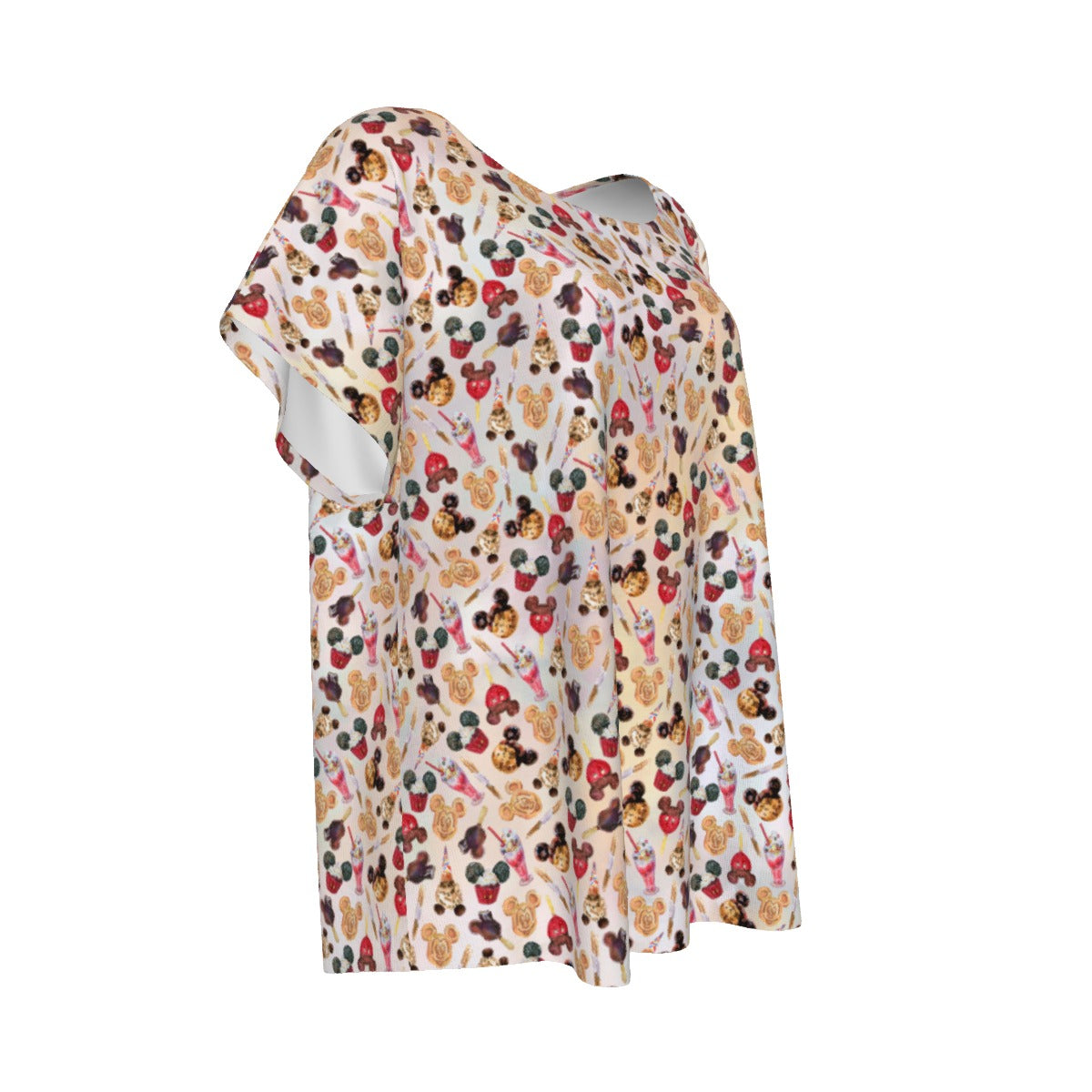 Mouse Snack Treats - Women’s Relaxed Fit Scoop Tee