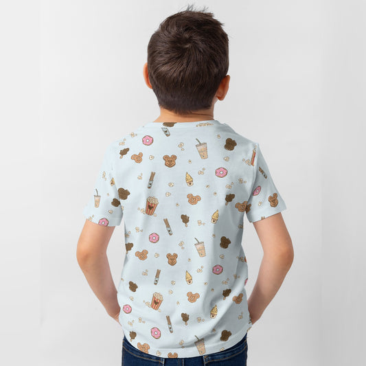 Minimal Snackcore - Kid’s Short Sleeve T-Shirt