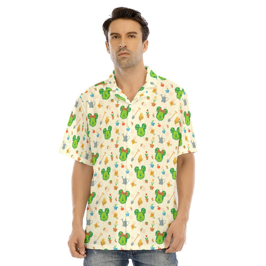 Spring Flower & Garden Festival - Men's Hawaiian Button Up Shirt