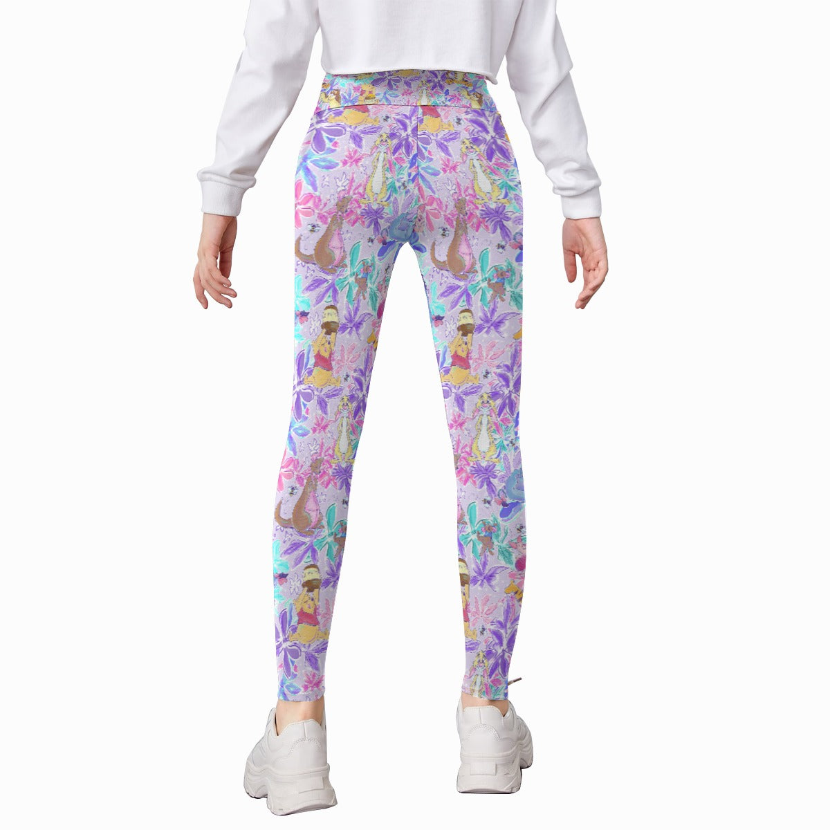 Storybook Friends in Bloom - Kid's Leggings