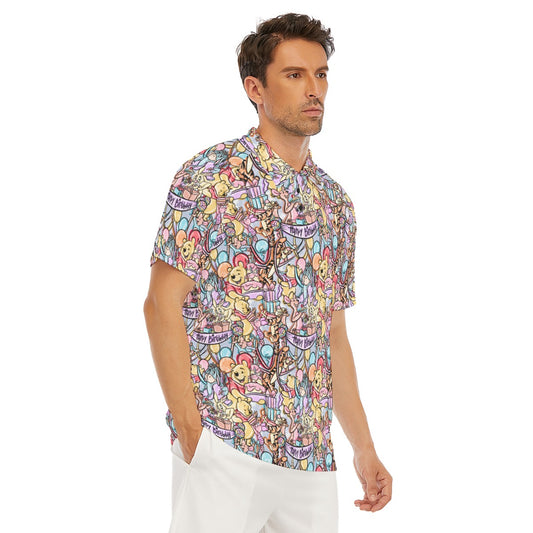 Birthday Bash in the Woods - Men's Polo Shirt