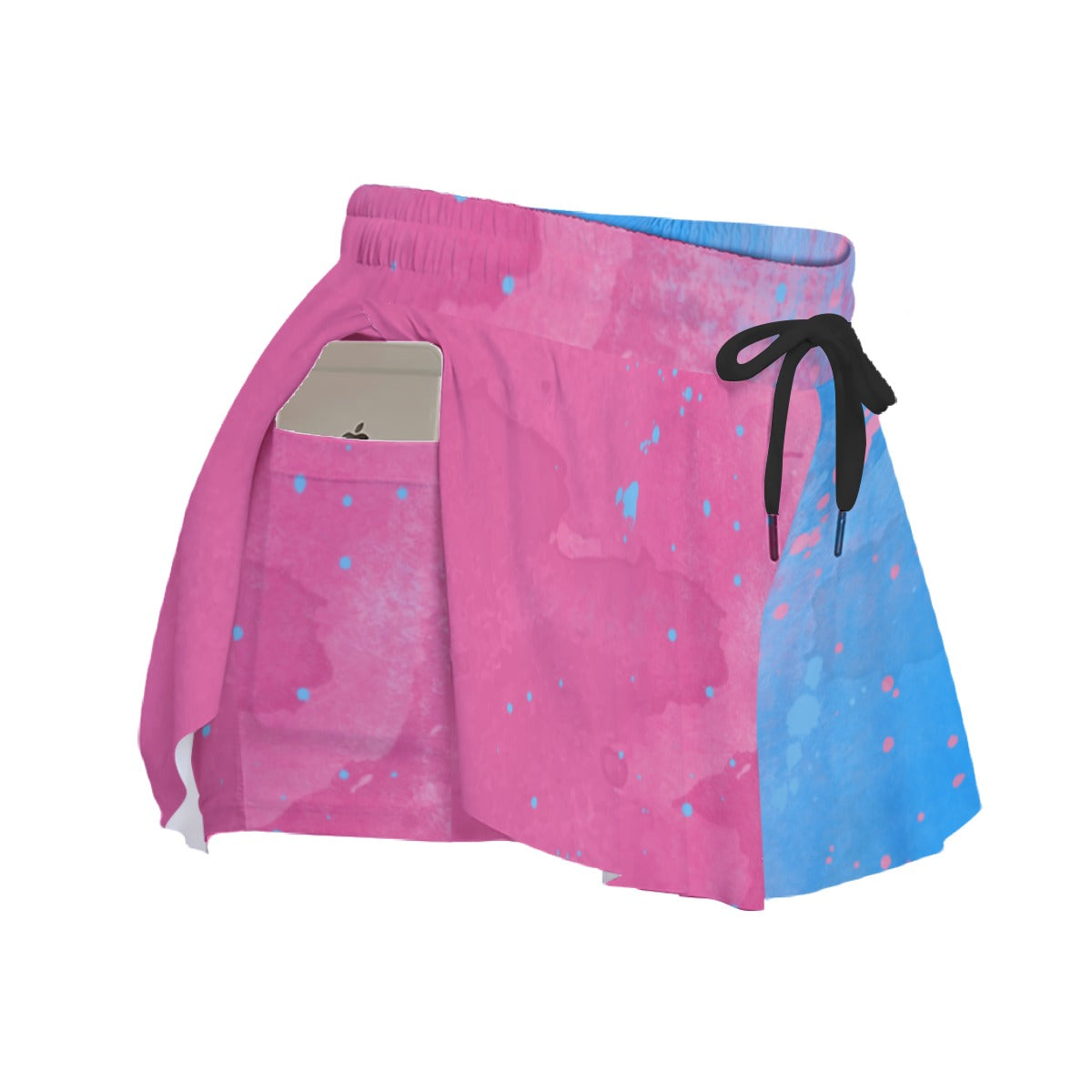 Pink or Blue Fairytale Dress - Women's Flowy Pocket Shorts