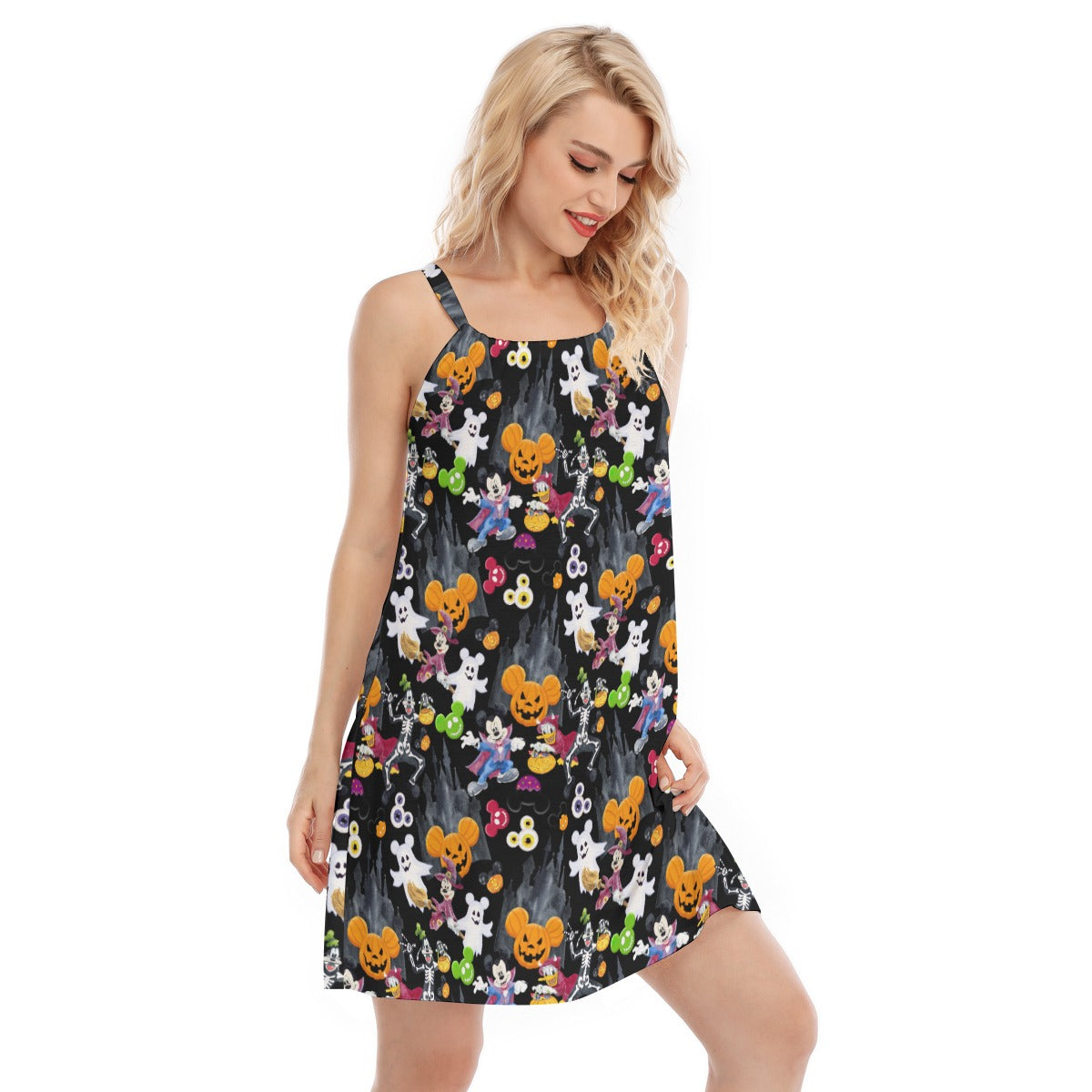 Mouse Gang Trick or Treat - Women’s Adjustable Sundress
