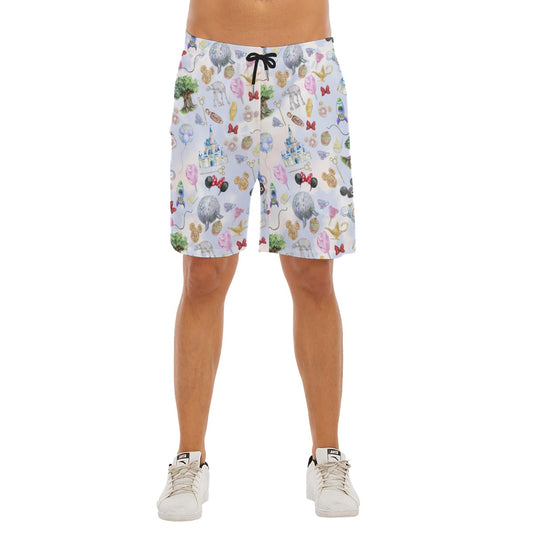 WDW Park Hopper - Men’s Pocket Beach Shorts