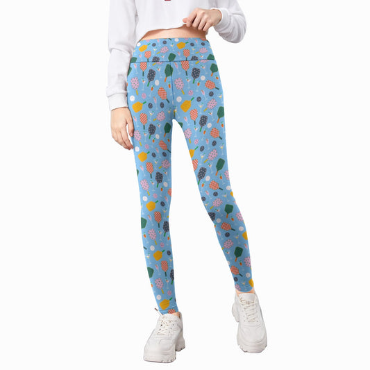 Pickleball and Cocktails - Kid's Leggings