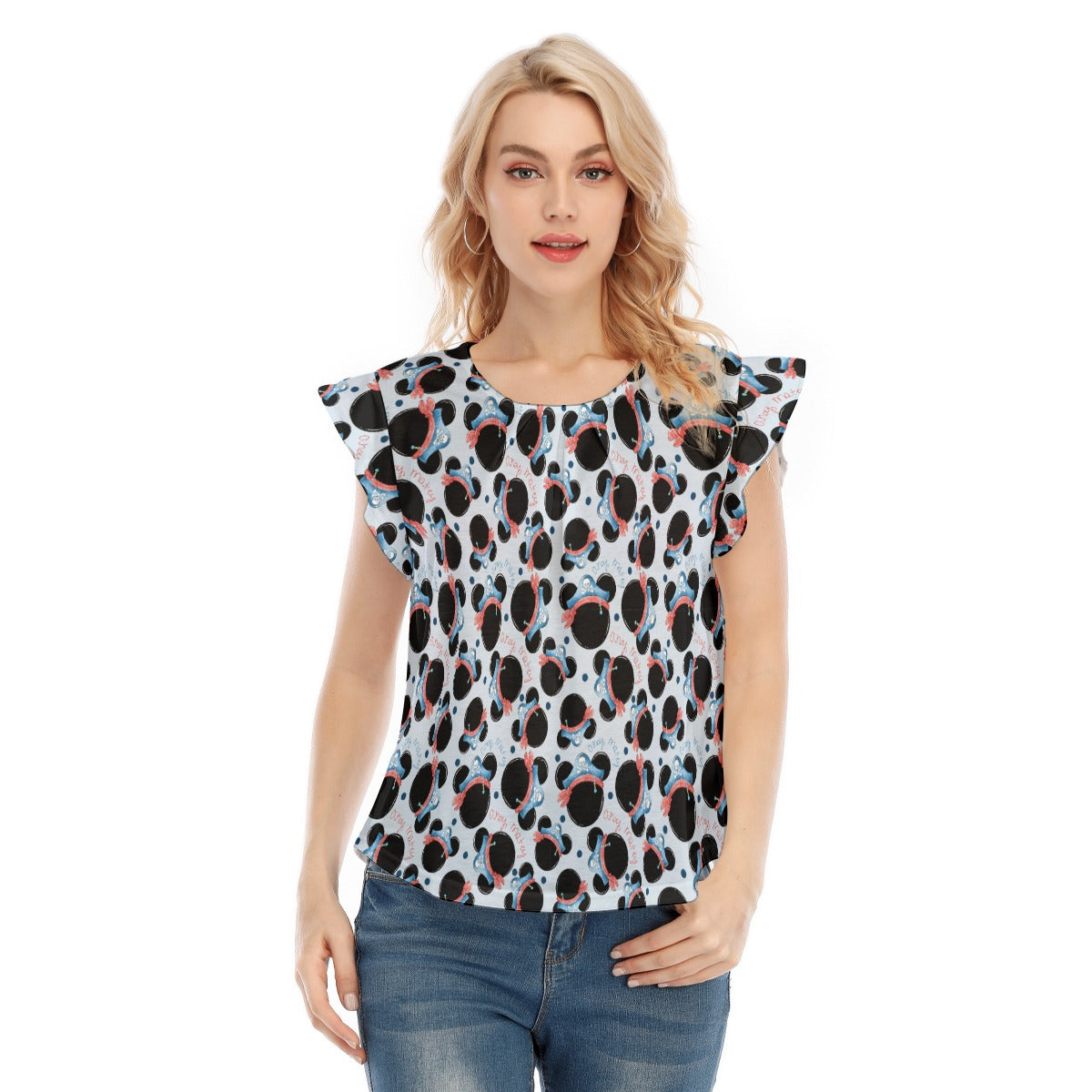 Pirate Life Adventure - Women’s Flutter Sleeve Top