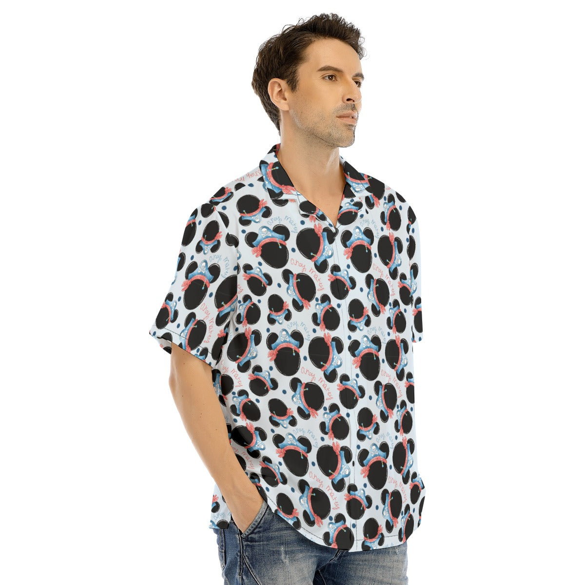 Pirate Life Adventure - Men's Hawaiian Button Up Shirt