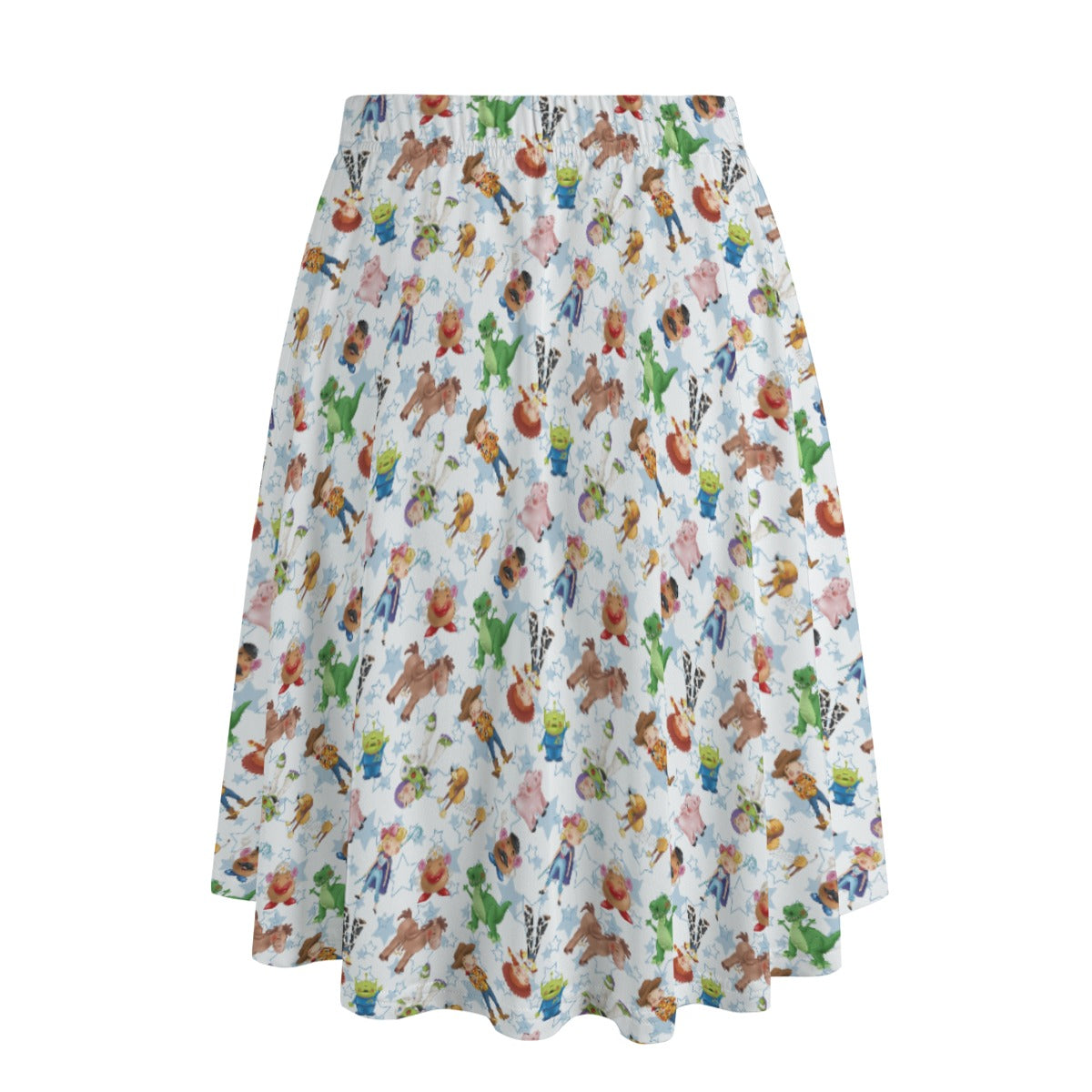 Playful Toy Friends - Women’s Pocket Midi Skirt