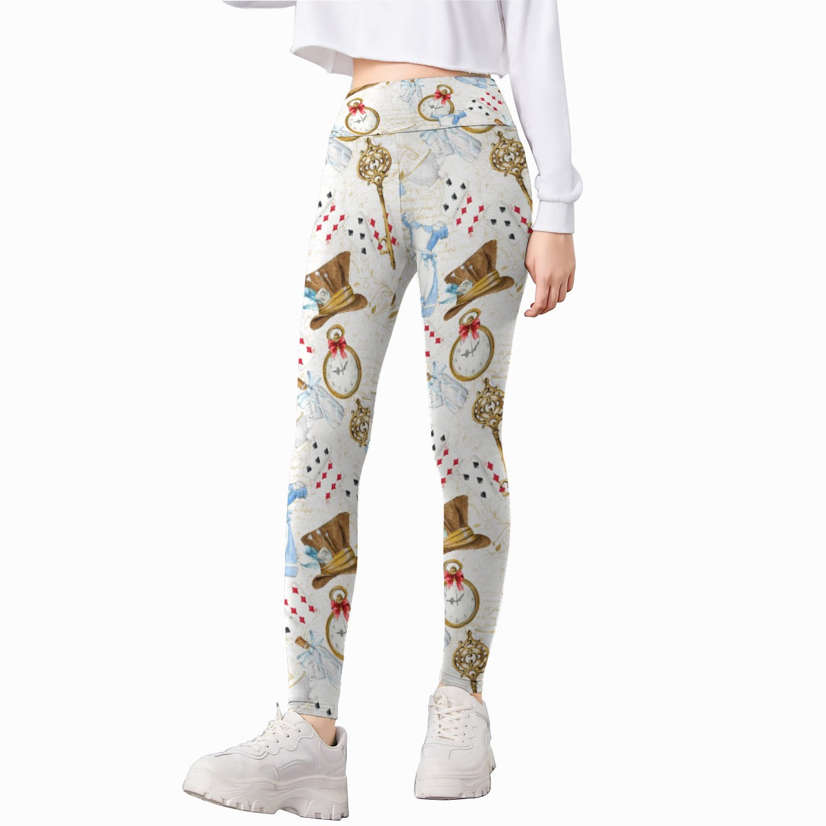 Curious Wonderland Icons - Kid's Leggings