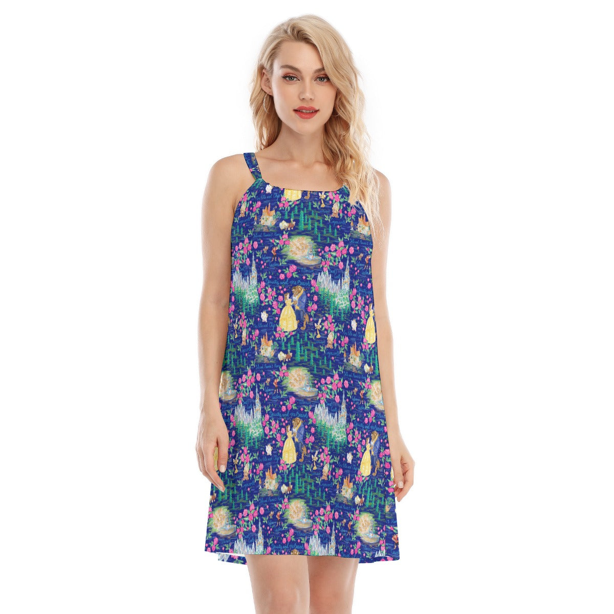 Enchanted Forest Romance - Women’s Adjustable Sundress