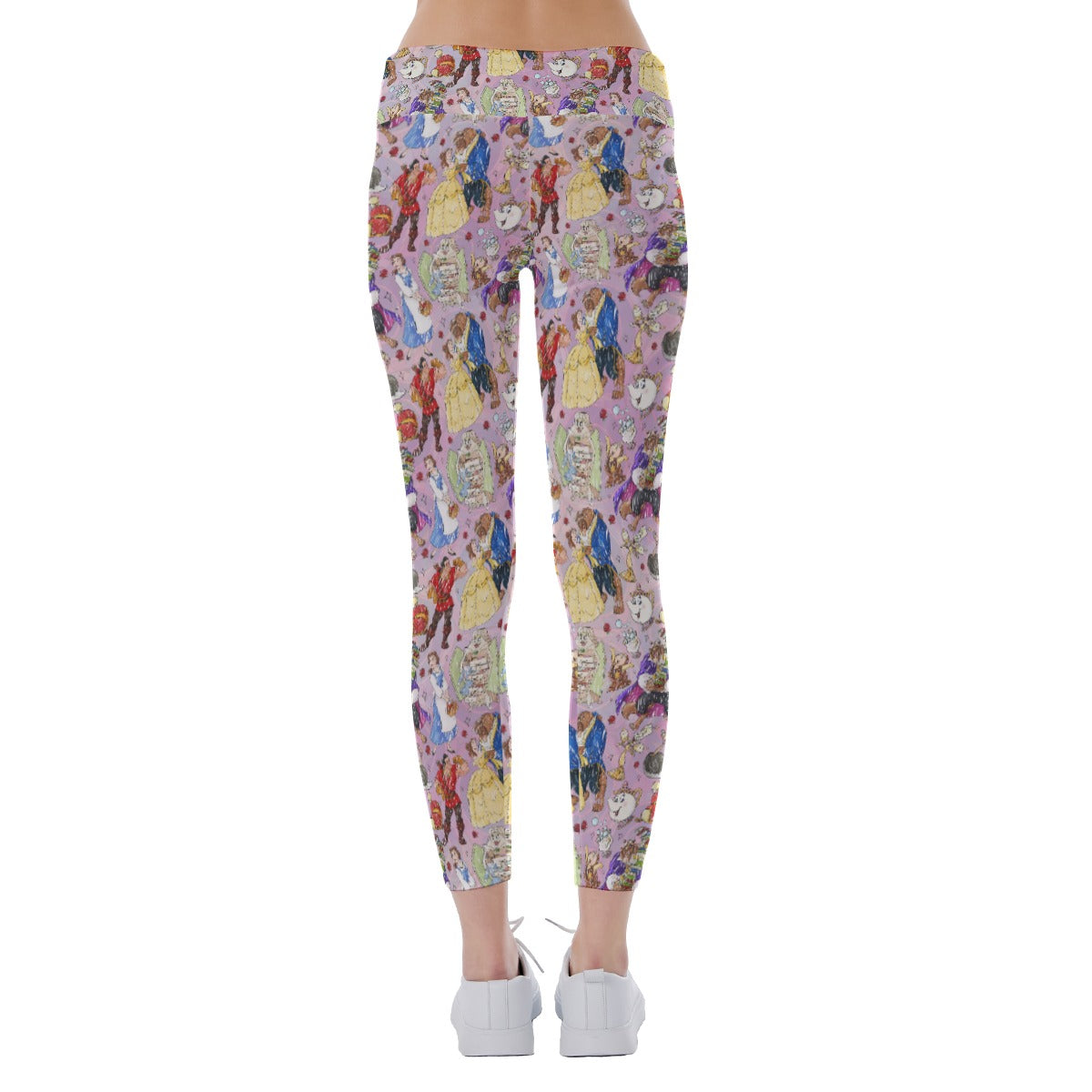 Enchanted Tale Sketch - Women's Yoga Leggings