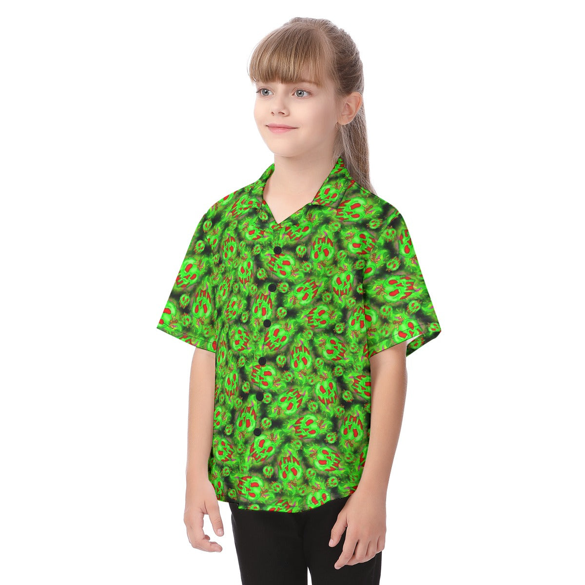 Just One Bite - Kid's Hawaiian Button Up Shirt