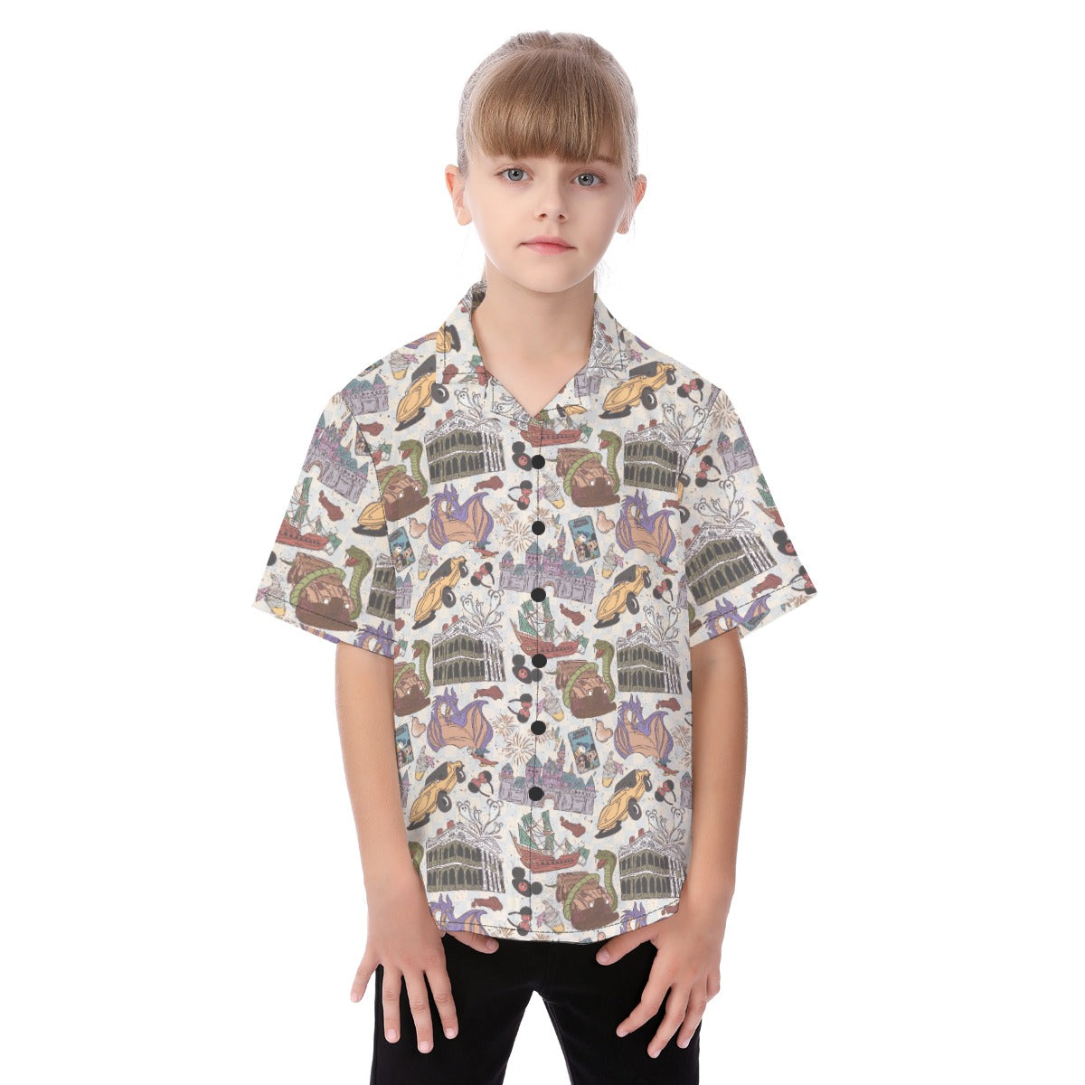 West Coast DLR - Kid's Hawaiian Button Up Shirt
