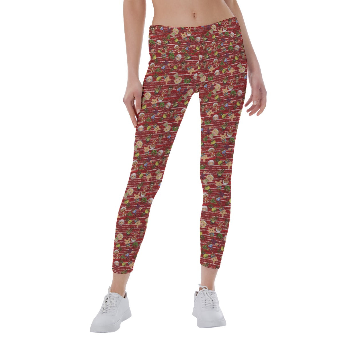 A Very Festive Puppet Christmas - Women's Yoga Leggings
