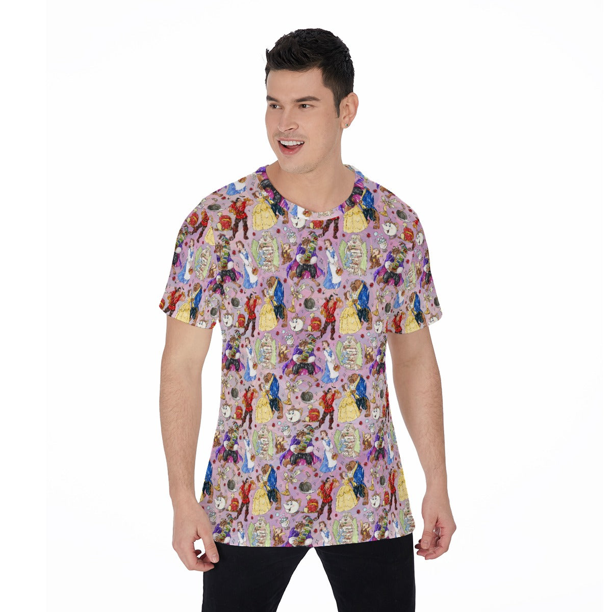Enchanted Tale Sketch - Men's Short Sleeve T-Shirt