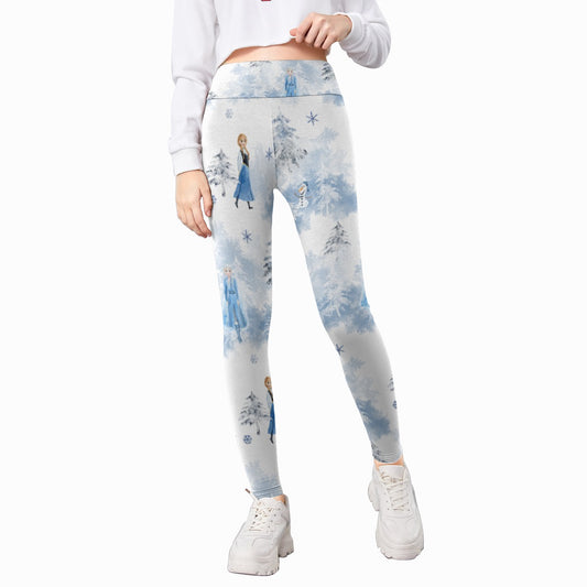 Enchanted Winter Landscape - Kid's Leggings