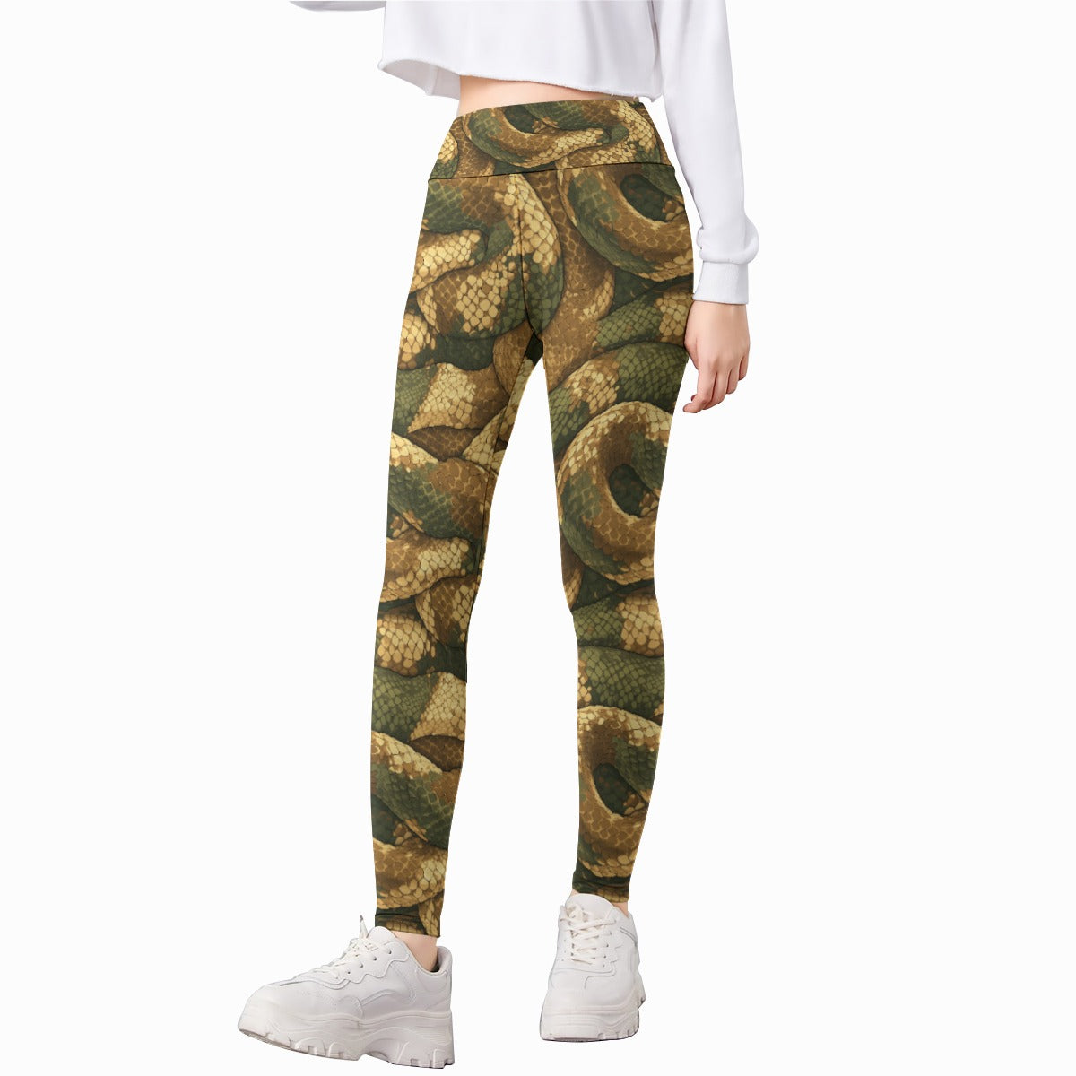 Animal Print - Snake - Kid's Leggings