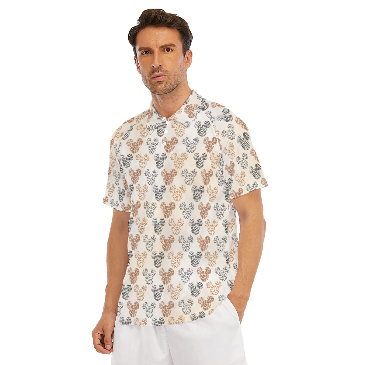 Safari Mouse Ears - Men's Polo Shirt