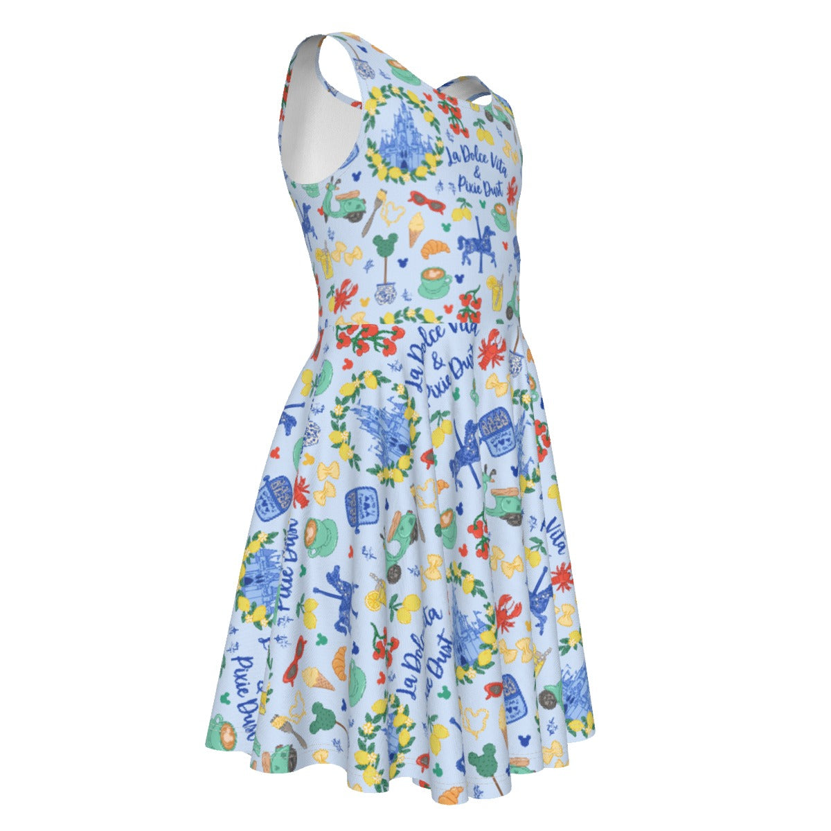 Sweet Life Pixie Dust - Kid's Sleeveless Skater Dress