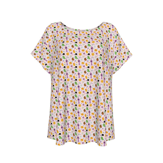 Long Hair Princess Icons - Women’s Relaxed Fit Scoop Tee