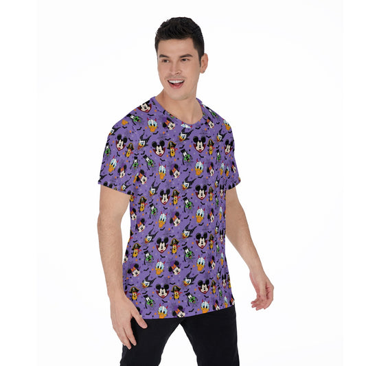 Halloween Friends in Costume - Men's Short Sleeve T-Shirt