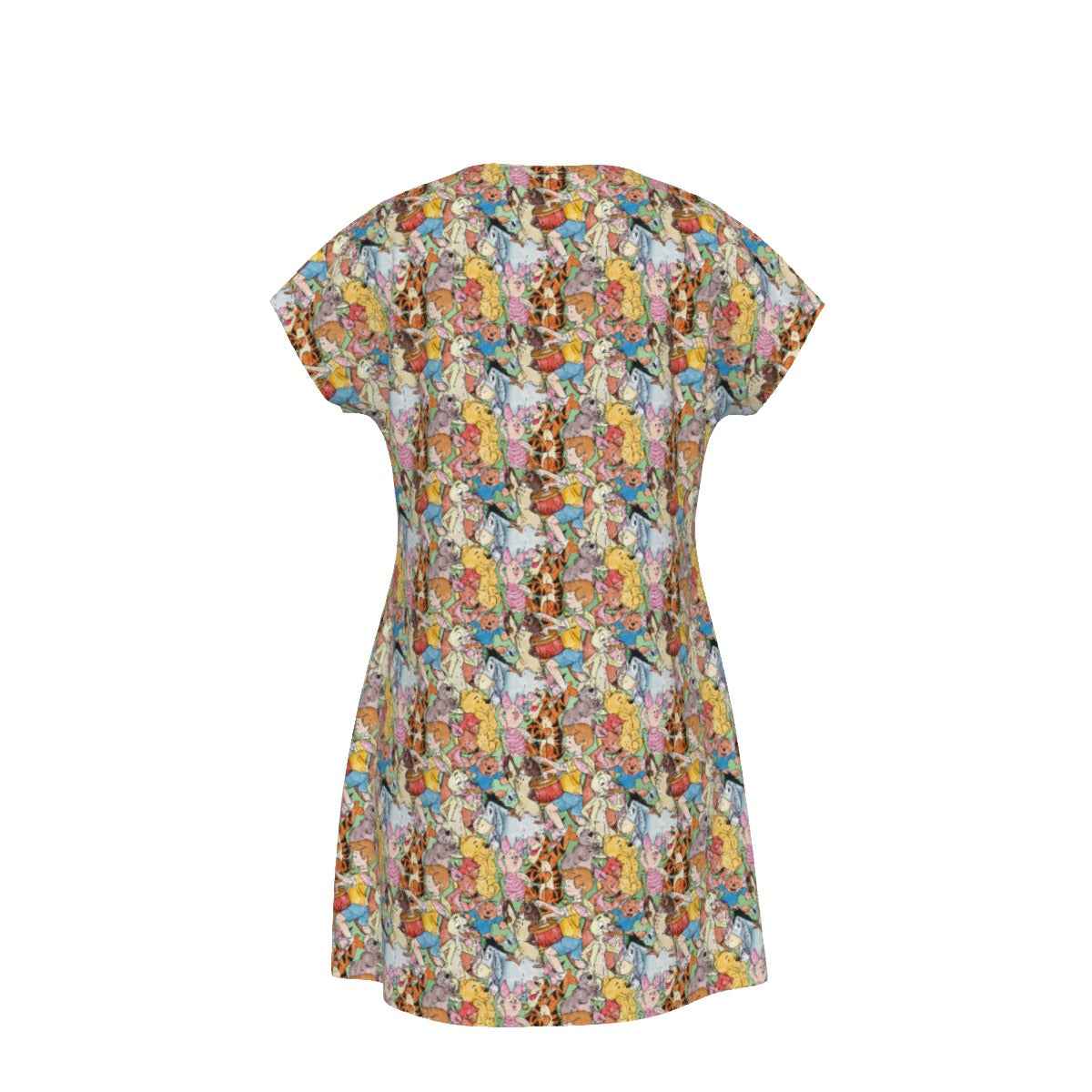 Sketched Hundred Acre Crew - Women's T-Shirt Dress