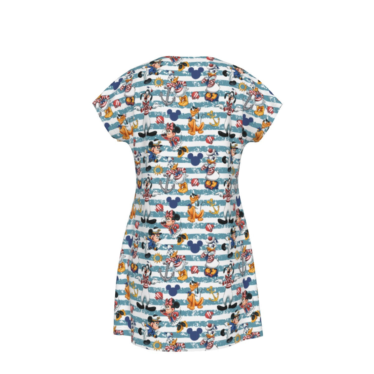 Cruise Crew on Deck - Women's T-Shirt Dress