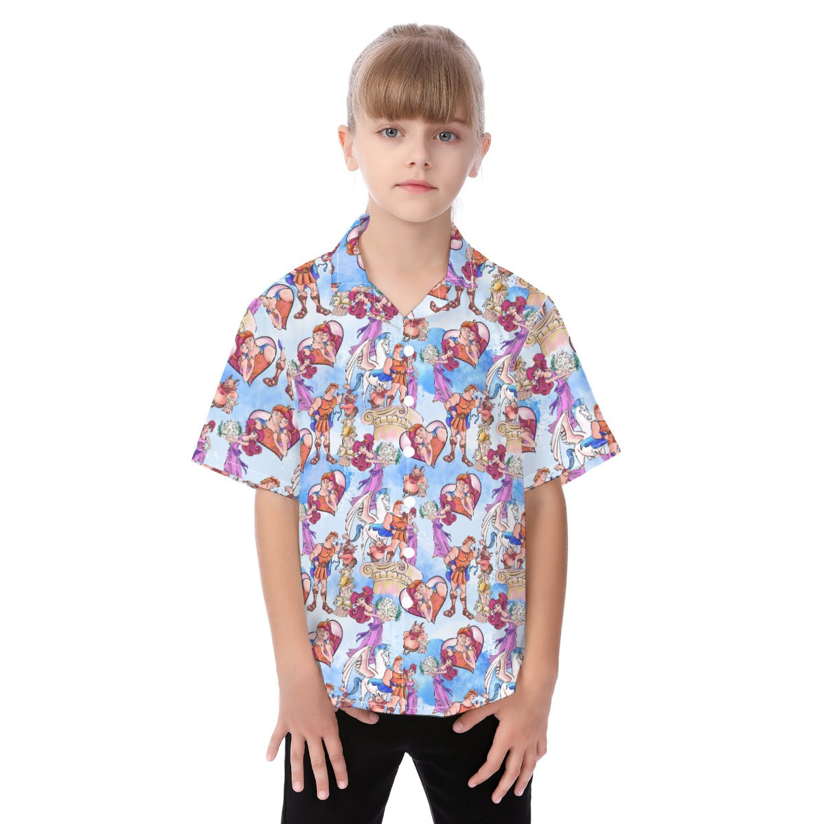 I Won't Say I'm In Love - Kid's Hawaiian Button Up Shirt