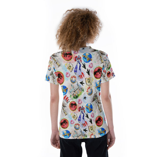 A Universal Adventure - Women's Short Sleeve V-Neck T-Shirt
