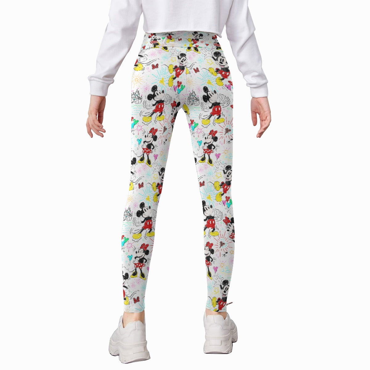 Doodle Mouse Magic - Kid's Leggings