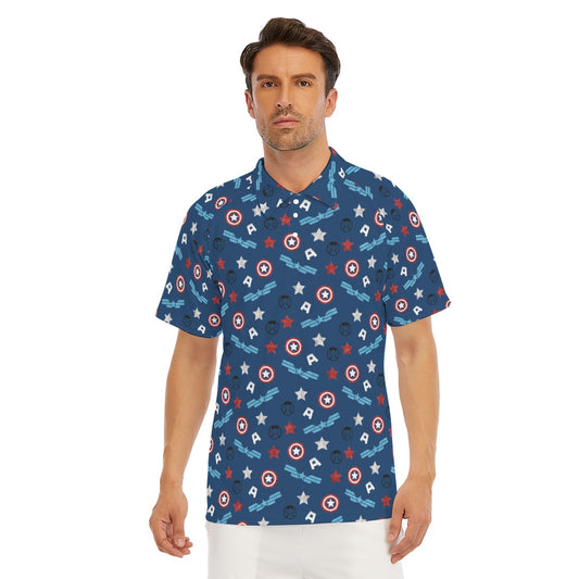 American Superhero - Men's Polo Shirt
