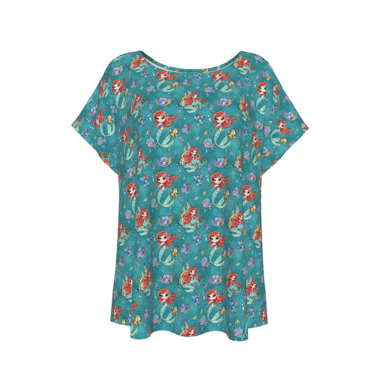 Whimsical Ocean Princess - Women’s Relaxed Fit Scoop Tee