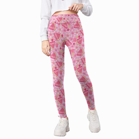 Summer Fruits - Watermelon - Kid's Leggings