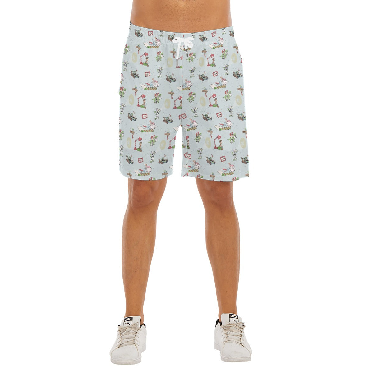 Toybox Tinsel Tangle - Men’s Pocket Beach Shorts