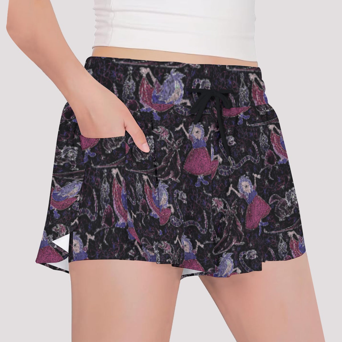 Marvelous Magical Mim - Girls’ Flowy Pocket Shorts