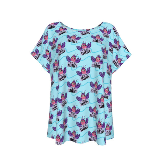 Shiny Deep-Sea Villain - Women’s Relaxed Fit Scoop Tee